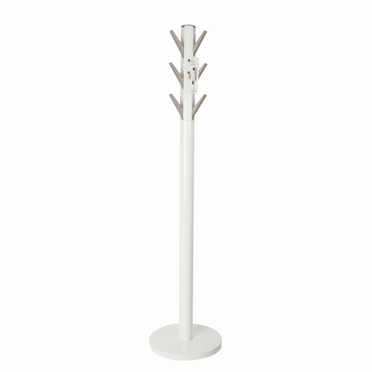 KLEIDERSTÄNDER in Weiß 40/168/40 cm   - Weiß, Basics, Holz (40/168/40cm) - Umbra