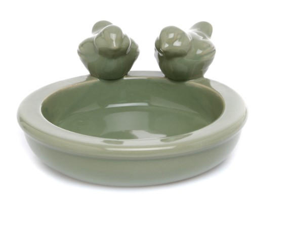 VOGELBAD - Salbeigrün, Basics, Keramik (29/25/11cm)