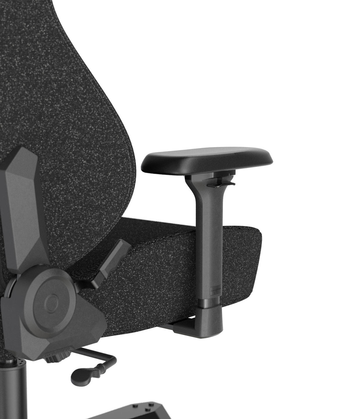 GAMINGSTUHL Schwarz Metall, Textil   - Schwarz, KONVENTIONELL, Textil/Metall (66/1440/60cm) - Dxracer