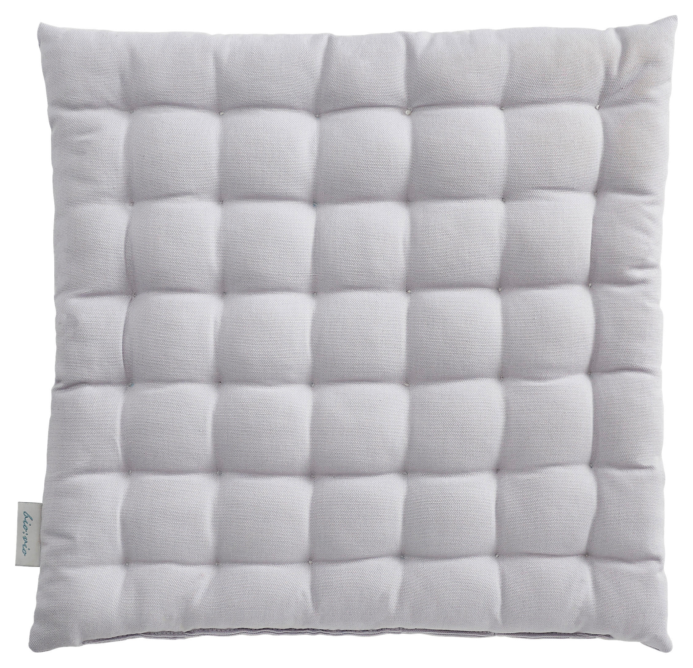 SITZKISSEN 38/38/4 cm  - Silberfarben, Basics, Textil (38/38/4cm) - Bio:Vio