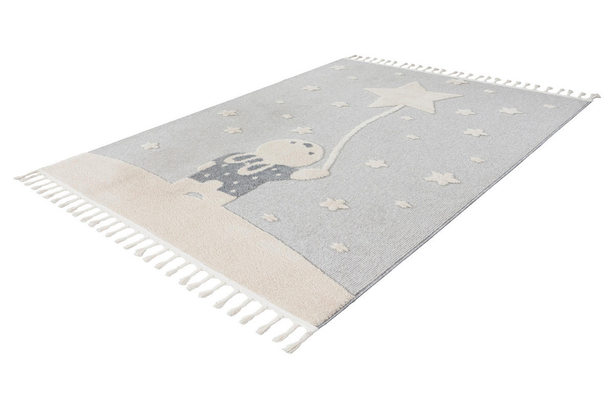 KINDERTEPPICH 120/170 cm My Fano  - Multicolor/Weiß, LIFESTYLE, Textil (120/170cm) - Obsession