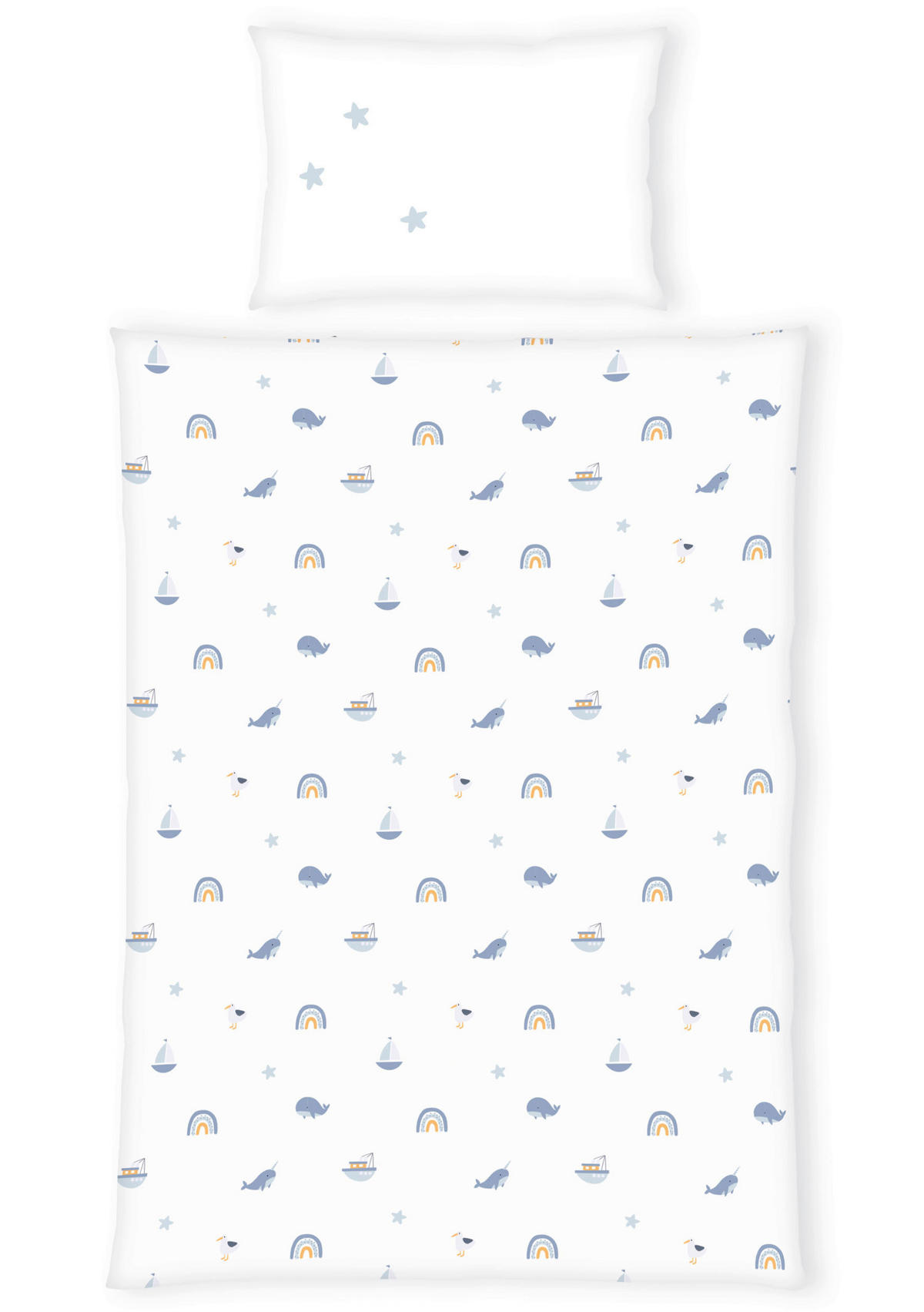 BABYBETTWÄSCHE 100/135 cm  - Multicolor, Basics, Textil (100/135cm) - Herding