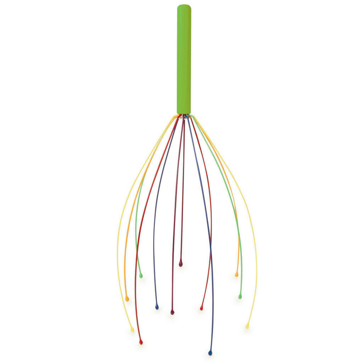 POMÔCKA NA MASÁŽ HLAVY - viacfarebná, Basics, kov (7/7/25cm) - Kikkerland