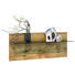 WANDBOARD Glas, Holz Wildeiche massiv Eichefarben - Eichefarben, LIFESTYLE, Glas/Holz (122/49/26cm) - Carryhome WANDBOARD Glas, Holz Wildeiche massiv Eichefarben - Eichefarben, LIFESTYLE, Glas/Holz (122/49/26cm) - Carryhome