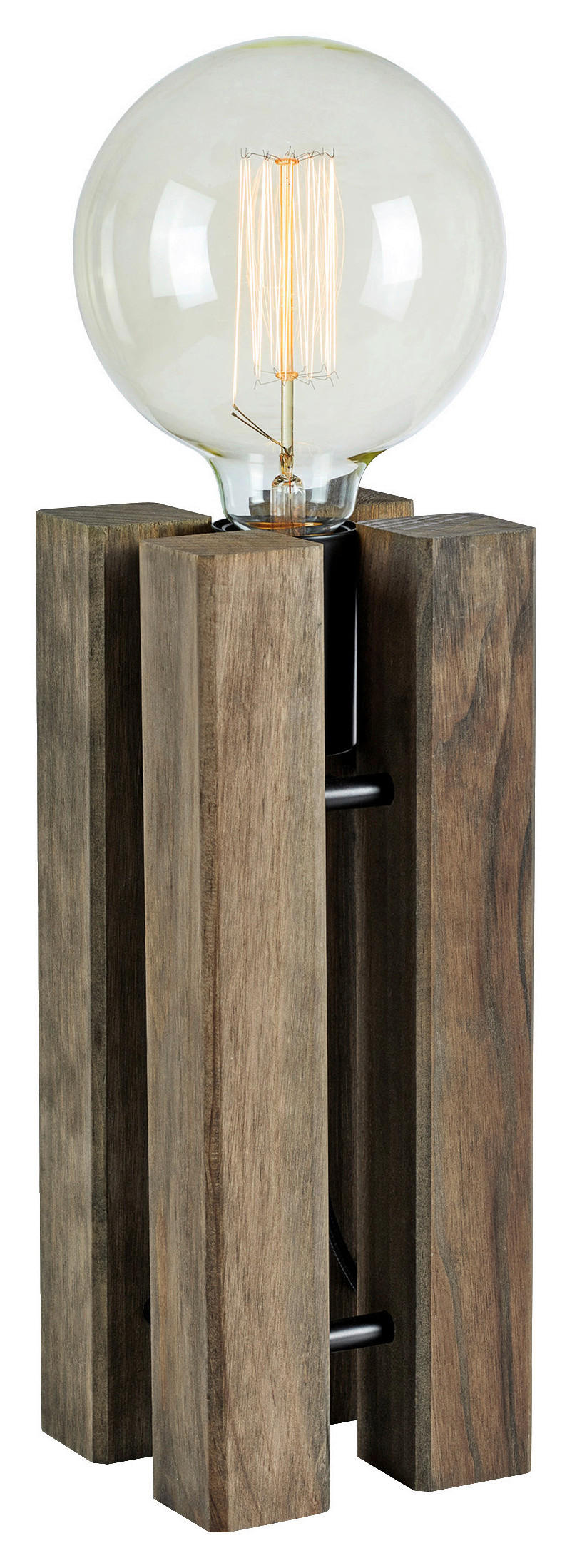 TISCHLEUCHTE LODGE 11/28/11 cm   - Braun, Basics (11/28/11cm) - Markslöjd