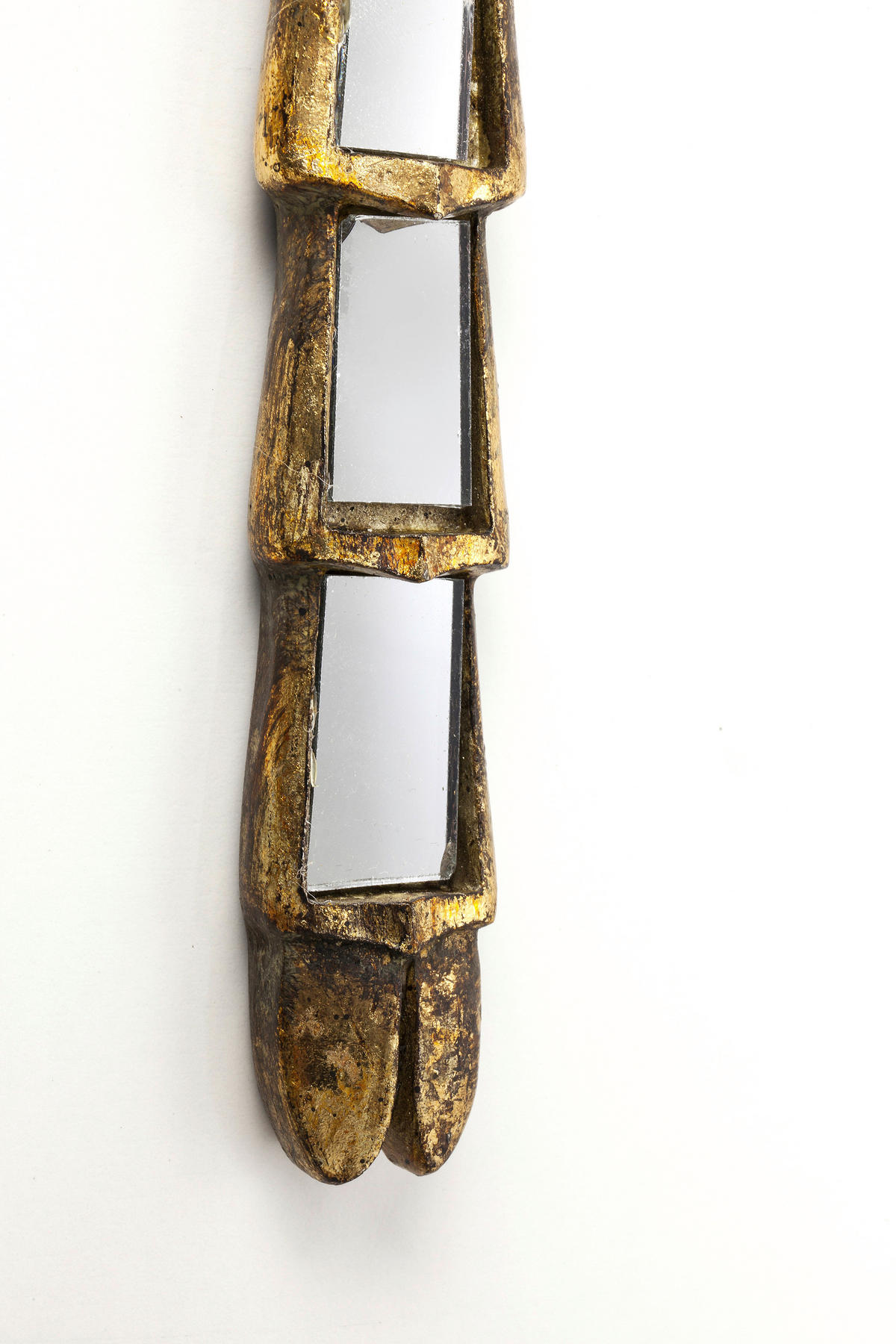 WANDDEKO    - Goldfarben, LIFESTYLE, Glas/Kunststoff (27/35/4cm) - Ambia Home