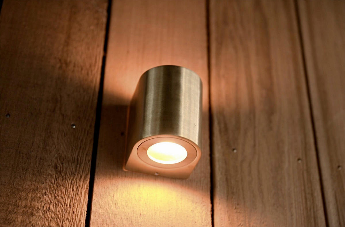 AUßENWANDLEUCHTE 8,7/10,6/10 cm   - Messingfarben, Basics, Metall (8,7/10,6/10cm) - Nordlux