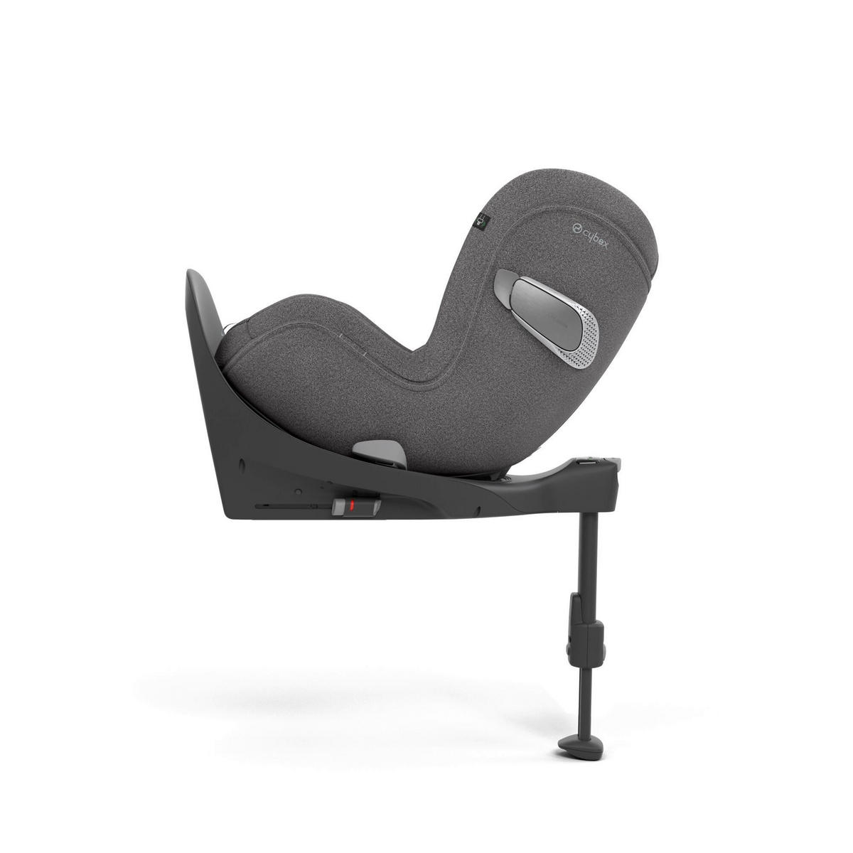 REBOARDER-KINDERSITZ Sirona T i-Size Plus  - Dunkelgrau, Basics, Kunststoff/Textil (71,5/43/68cm) - cybex PLATINUM