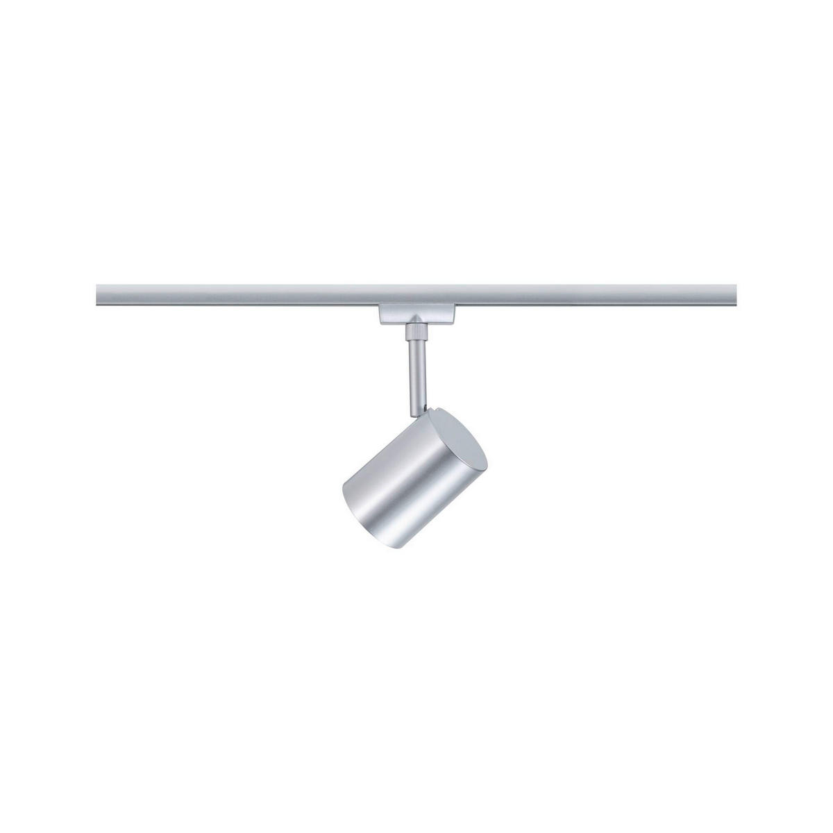 SCHIENENSYSTEM-STRAHLER URail Spot Luxe 6,5/6,5/16,3 cm   - Chromfarben, Basics, Kunststoff (6,5/6,5/16,3cm) - Paulmann