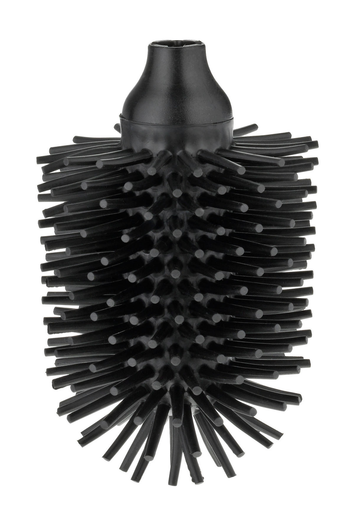 ERSATZBÜRSTENKOPF in   Kunststoff  - Schwarz, Basics, Kunststoff (8/12,5cm) - Kela