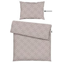 Lenjerie De Pat 200/220 cm  - taupe, Design, textil (200/220cm) - Ambia Home