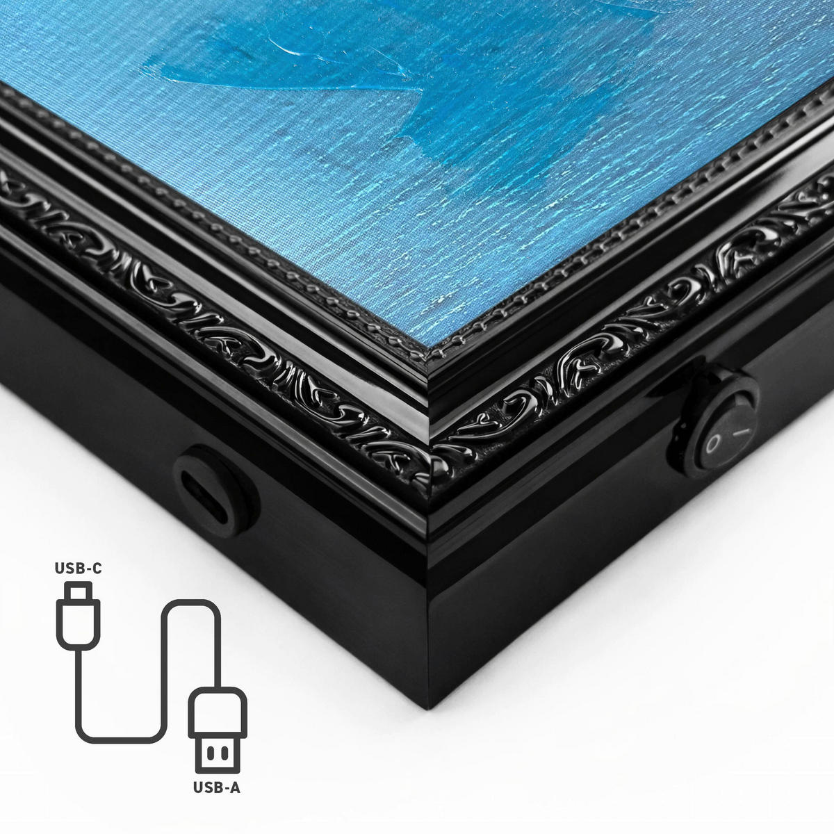 LED OBRAZ - vícebarevná, Lifestyle, kompozitní dřevo (70/100/1cm) - Reinders!