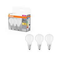 LED-LEUCHTMITTEL   E14 4,2 W 470 lm  - Weiß, Basics, Glas (4,5/8,4cm) - Osram