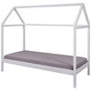HAUSBETT 90/200 cm  - Weiß, MODERN, Holz (90/200cm) - MID.YOU