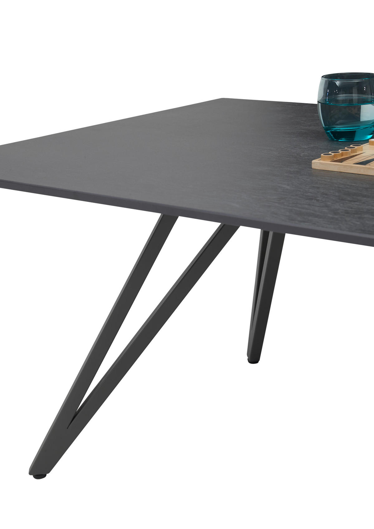 KLUB STOČIĆ  antracit  - crna/antracit, Konvencionalno, metal/keramika (110/70/46cm) - MID.YOU