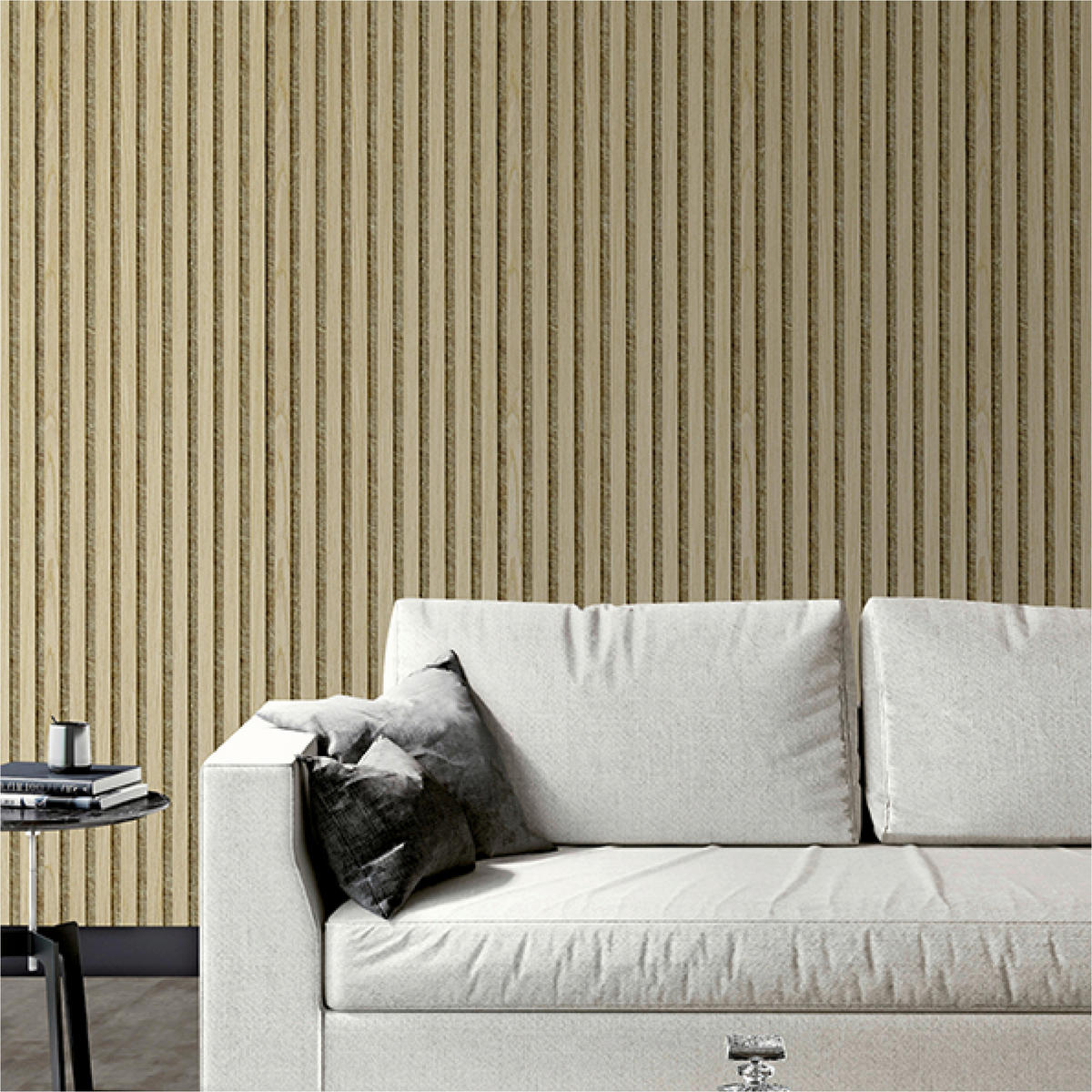 AKUSTIKPANEEL Economico Eichefarben 240/38/1,65 cm  - Eichefarben, Basics, Holzwerkstoff/Kunststoff (240/38/1,65cm)