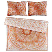 POVLEČENÍ - bílá/oranžová, Konvenční, textil (200/200cm) - Esposa