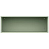HÄNGEELEMENT in Salbeigrün   - Salbeigrün, Design, Holzwerkstoff (100/35,2/40cm) - Cantus