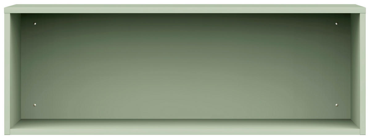 HÄNGEELEMENT in Salbeigrün   - Salbeigrün, Design, Holzwerkstoff (100/35,2/40cm) - Cantus