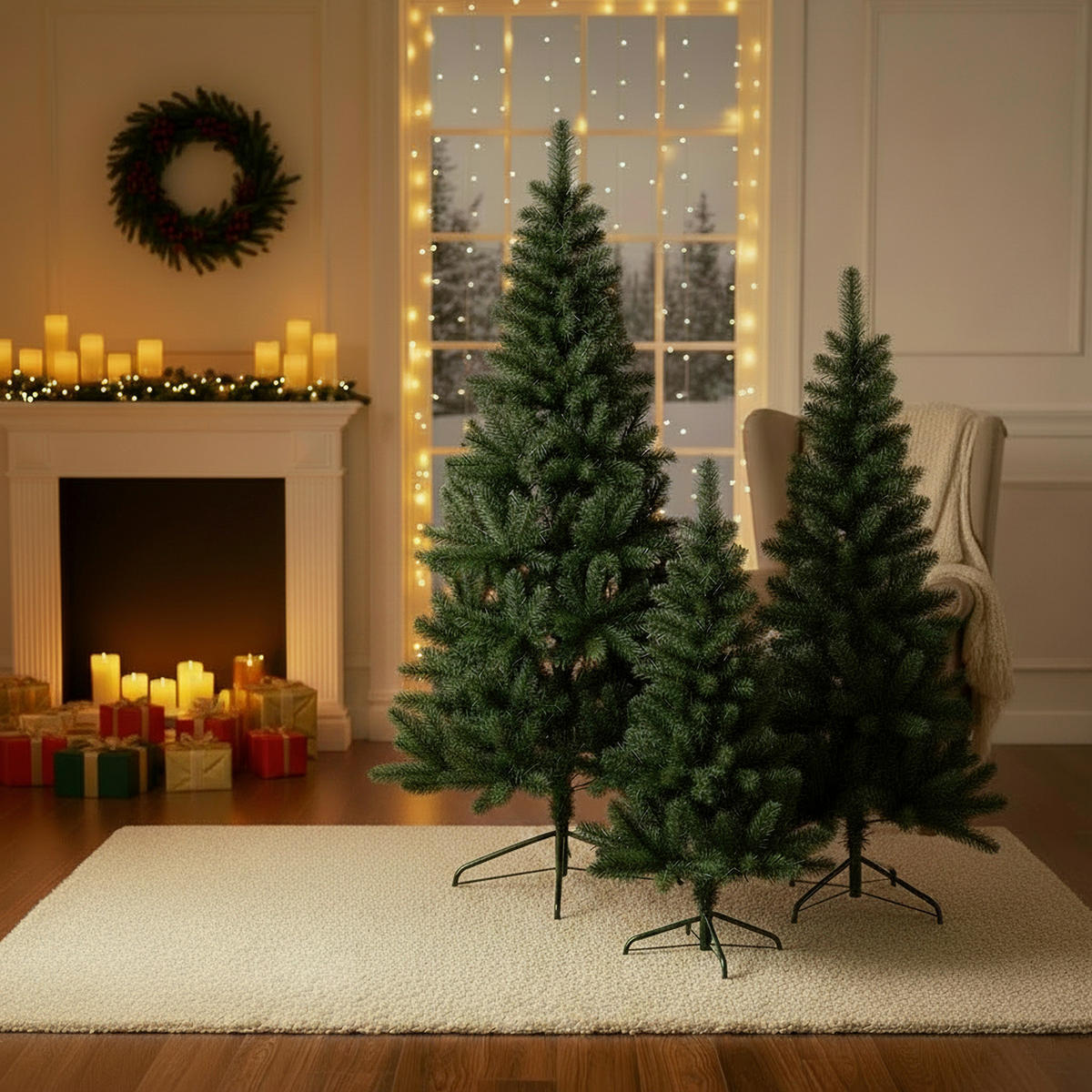 VIANOČNÝ STROMČEK 76/120 cm - Basics (76/120cm) - X-Mas