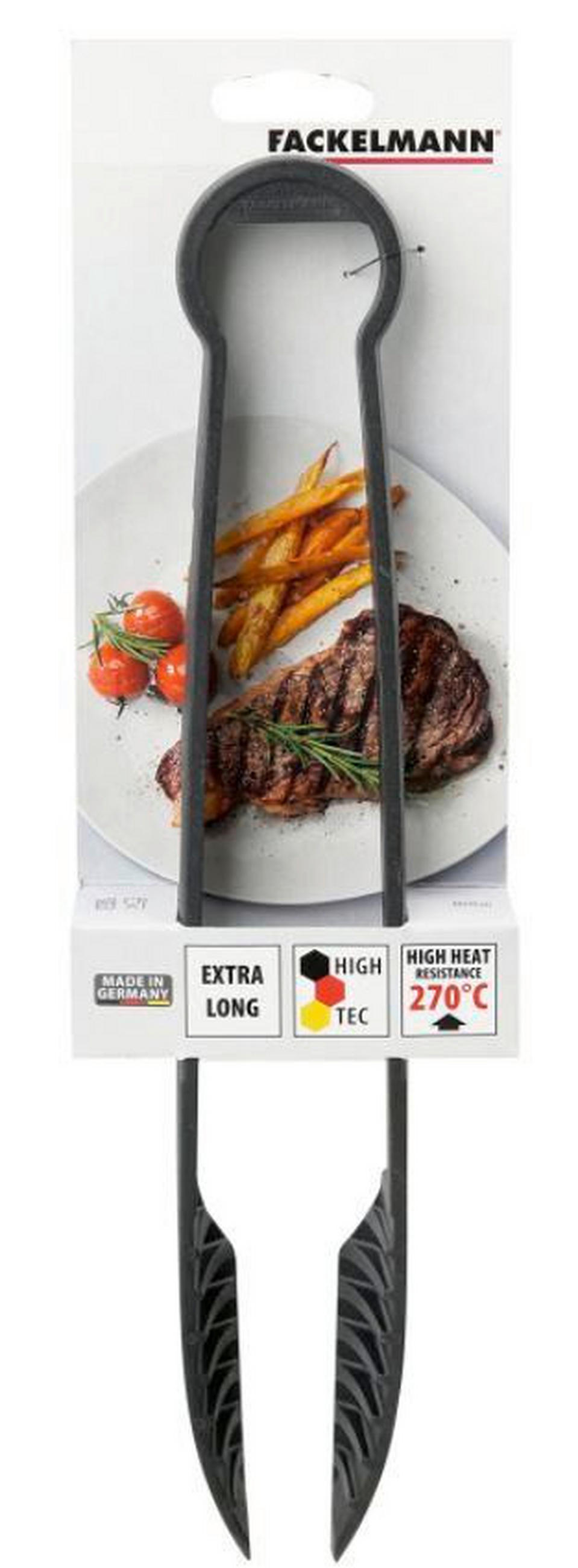 VEČNAMENSKA PRIJEMALKA   10/4/35 cm                  - črna, Basics, umetna masa (10/4/35cm) - Fackelmann