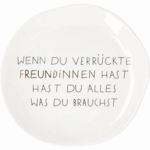 TELLER  - Weiss, Basics, Keramik (14,5/14/2,5cm) - Räder