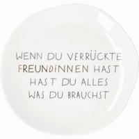 TELLER  - Weiss, Basics, Keramik (14,5/14/2,5cm) - Räder