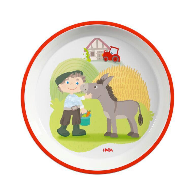 KINDERTELLER  - Multicolor, Basics, Kunststoff (18cm) - Haba
