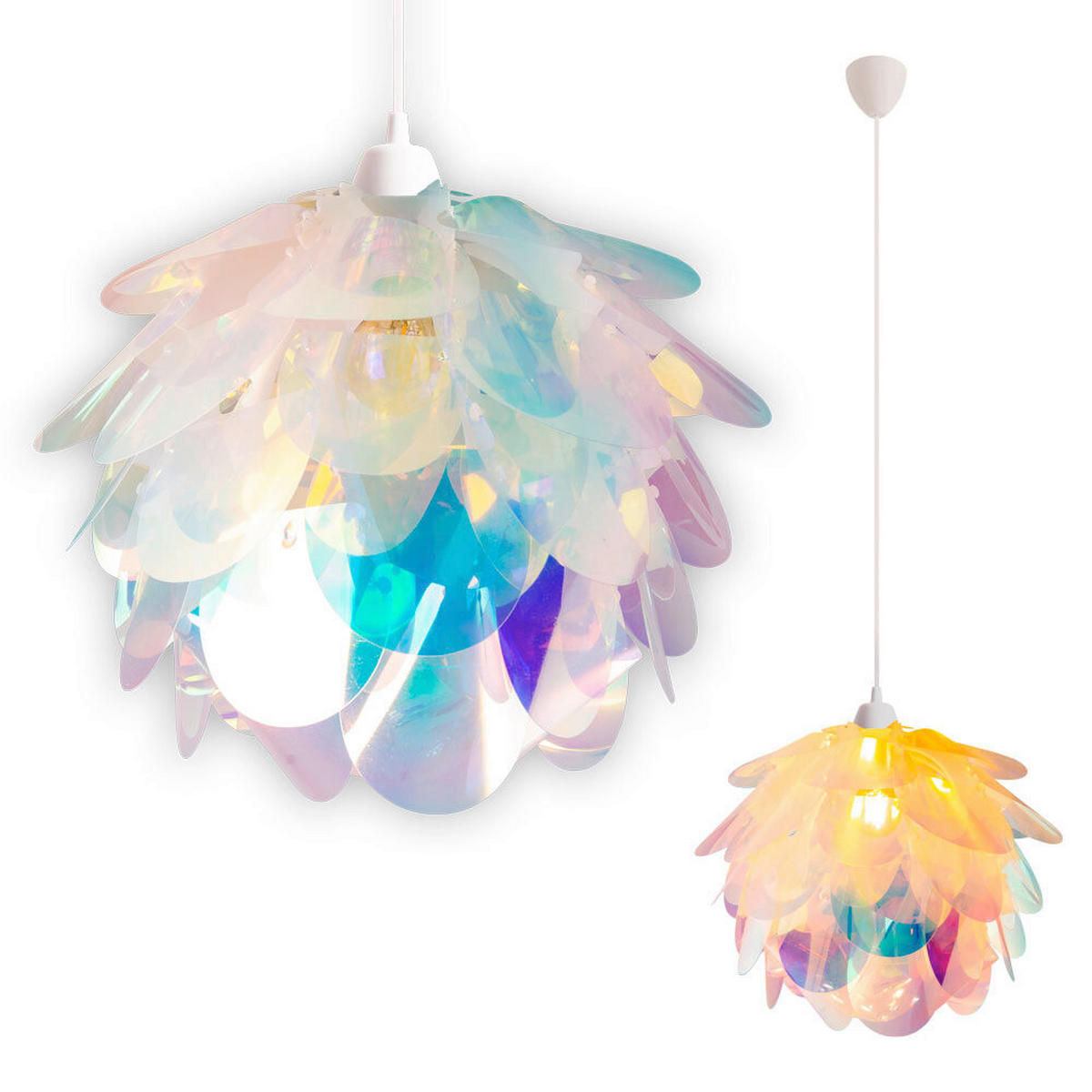 HÄNGELEUCHTE 41/31 cm   - Multicolor, Design, Kunststoff/Metall (41/31cm) - Näve