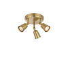 DECKENLEUCHTE TINY 18/16 cm   - Messingfarben, Design, Metall (18/16cm) - Markslöjd