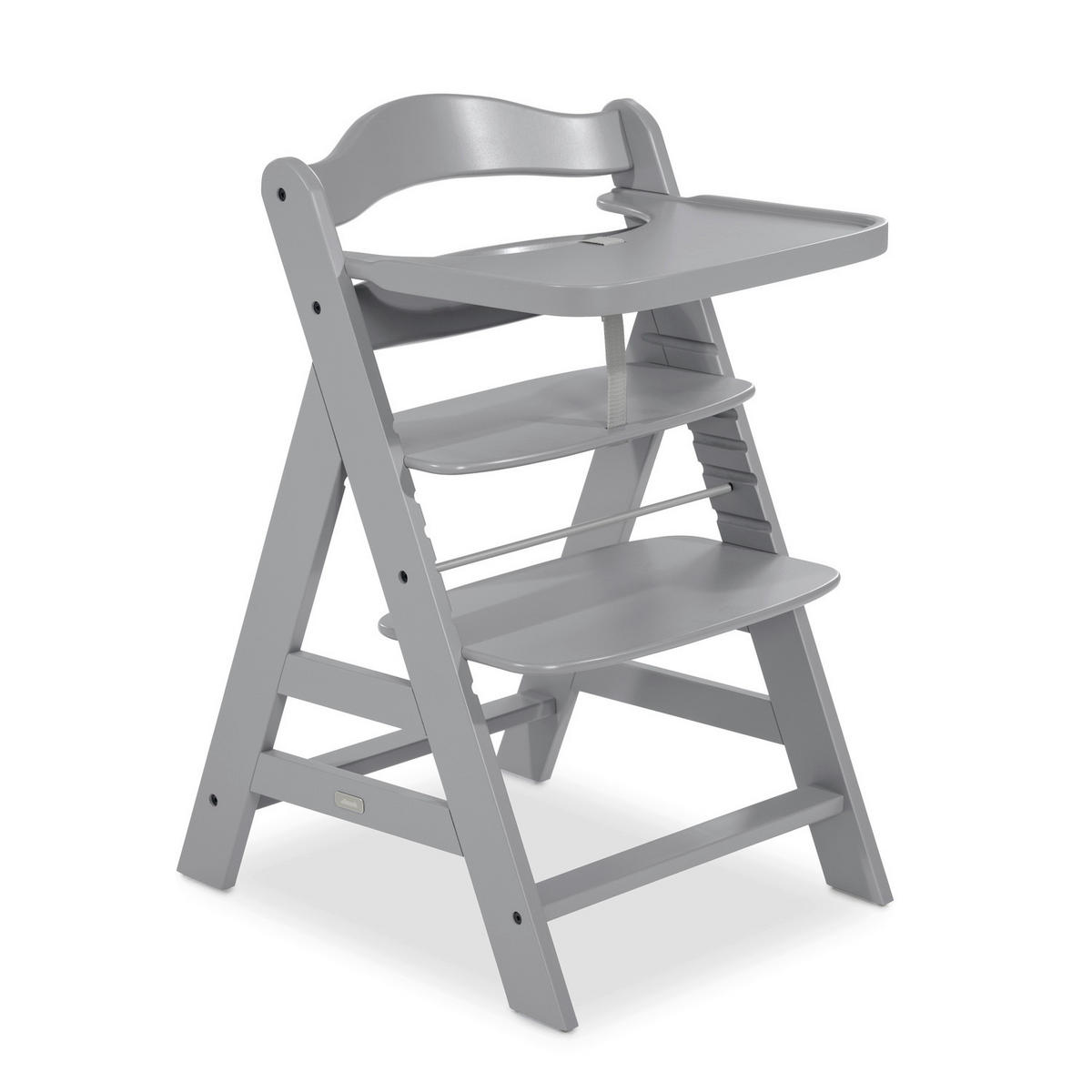 ESS- UND SPIELBRETT Alpha Wooden Tray  - Hellgrau, Basics, Holz (38,5/46/3cm) - Hauck