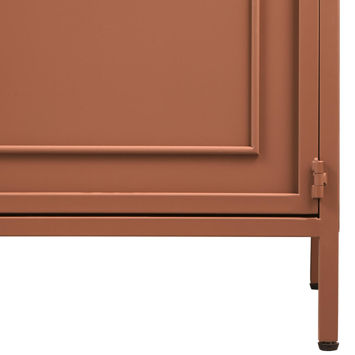 VITRINE in Braun  - Braun, Design, Glas/Metall (110/189/43cm) - Livetastic