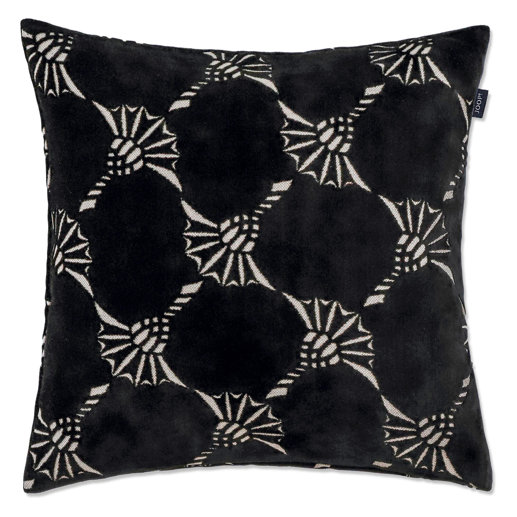KISSENHÜLLE J!Shutter 40/40 cm  - Schwarz, Design, Textil (40/40cm) - Joop!