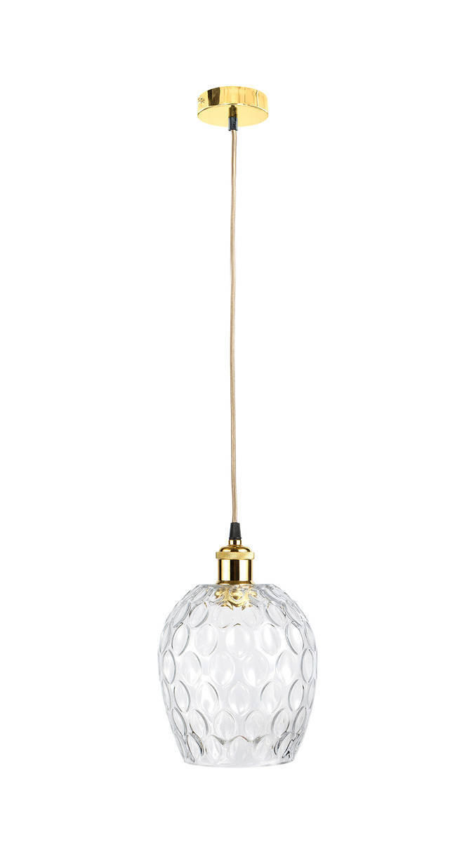 HÄNGELEUCHTE 18/27/18 cm  - Klar, Trend, Glas (18/27/18cm) - Kayoom