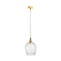 HÄNGELEUCHTE 18/27/18 cm  - Klar, Trend, Glas (18/27/18cm) - Kayoom