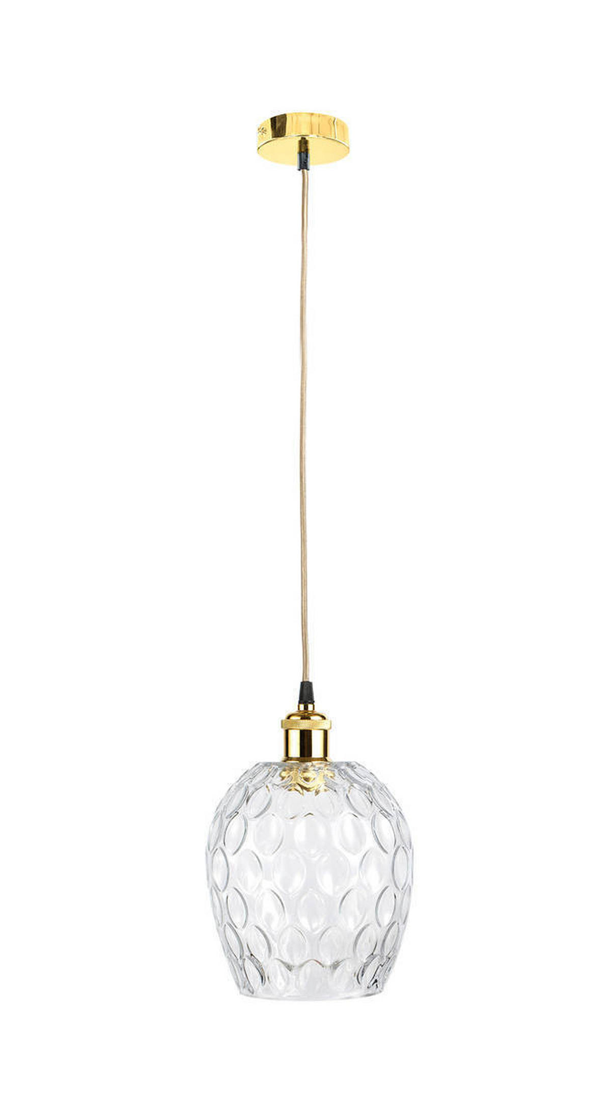HÄNGELEUCHTE 18/27/18 cm  - Klar, Trend, Glas (18/27/18cm) - Kayoom