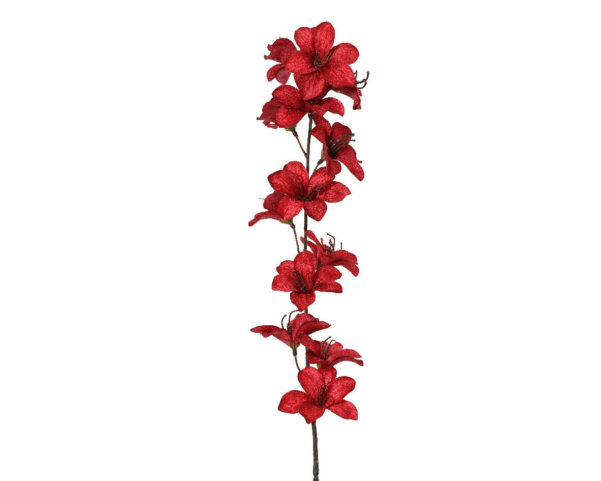 GRANA DEKORATIVNA  - crvena, Basics, plastika (84/23/11cm)
