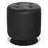 HOCKER Lederlook Schwarz, Chromfarben - Chromfarben/Schwarz, Basics, Textil/Metall (40/40cm) HOCKER Lederlook Schwarz, Chromfarben - Chromfarben/Schwarz, Basics, Textil/Metall (40/40cm)