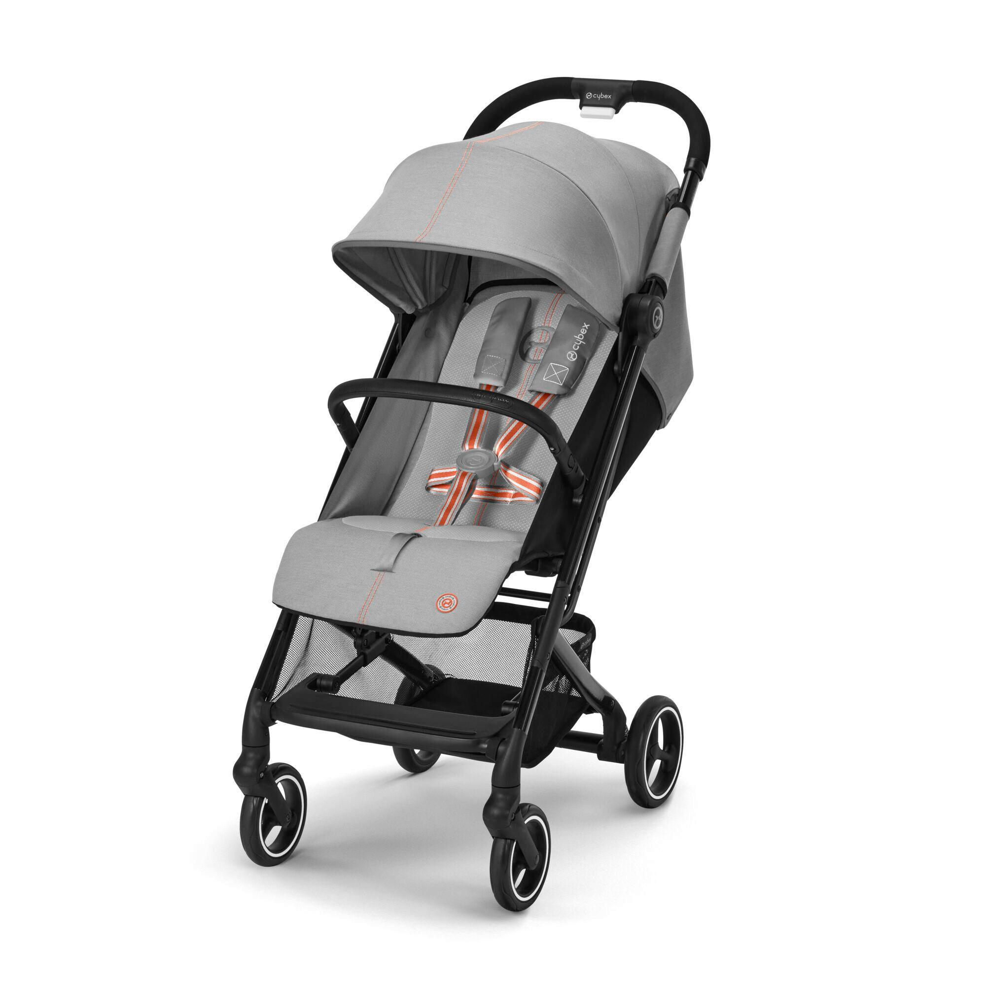 BUGGY BEEZY  - Schwarz/Grau, Basics, Textil/Metall (45,5/29/65cm) - cybex GOLD