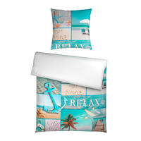 WENDEBETTWÄSCHE Satin 135/200 cm  - Multicolor, Textil (135/200cm) - Esposa