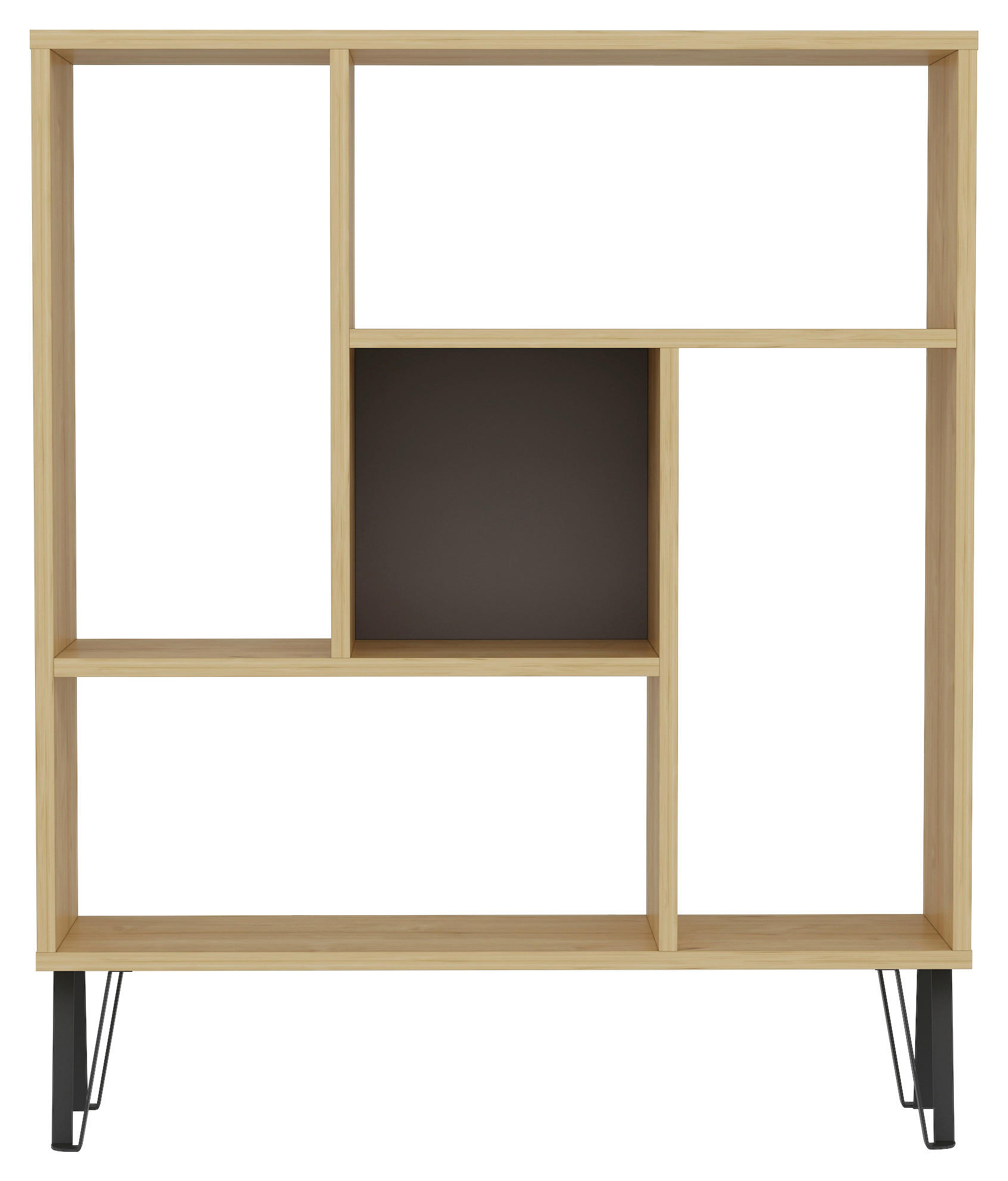 REGÁL, barvy dubu, 90/107,8/25 cm - barvy dubu, Design, kompozitní dřevo (90/107,8/25cm) - Livetastic