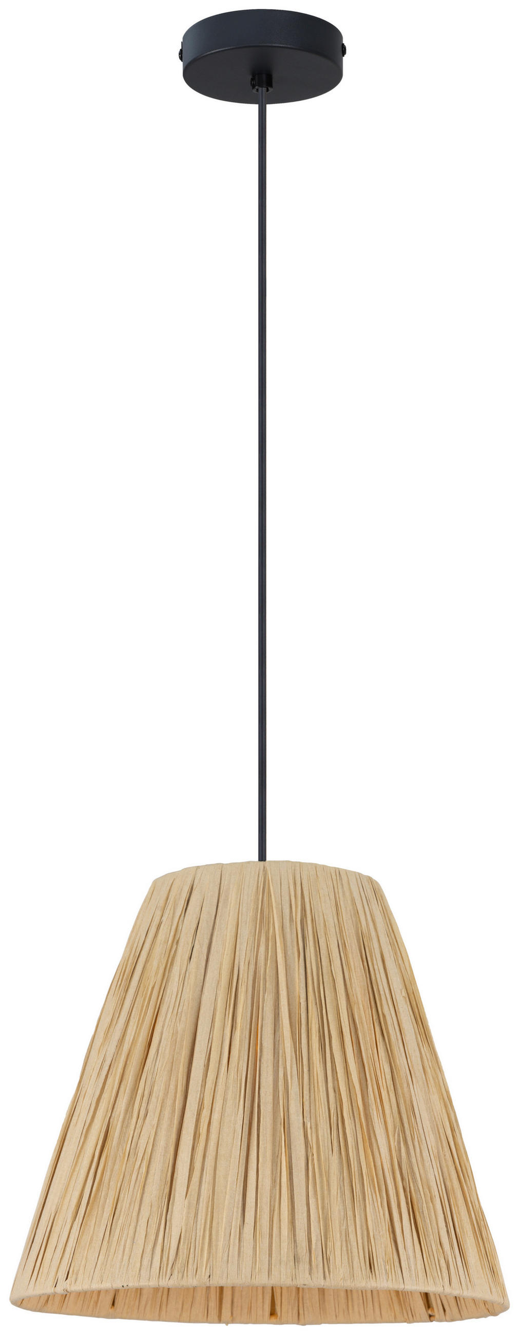 HÄNGELEUCHTE 30/120 cm   - Schwarz, Design, Papier/Metall (30/120cm) - Collet's Monde