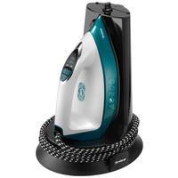 DAMPFBÜGELSTATION - Türkis, Konventionell, Keramik/Kunststoff (24,9/22/31,2cm) - Trisa Electronics