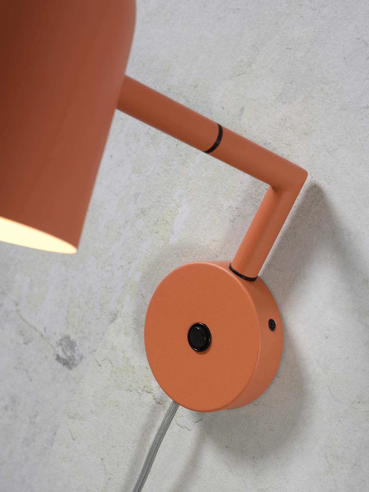 VÄGGLAMPA Marseille 33/15/33 cm   - terrakotta, Design, metall (33/15/33cm) - It's about Romi