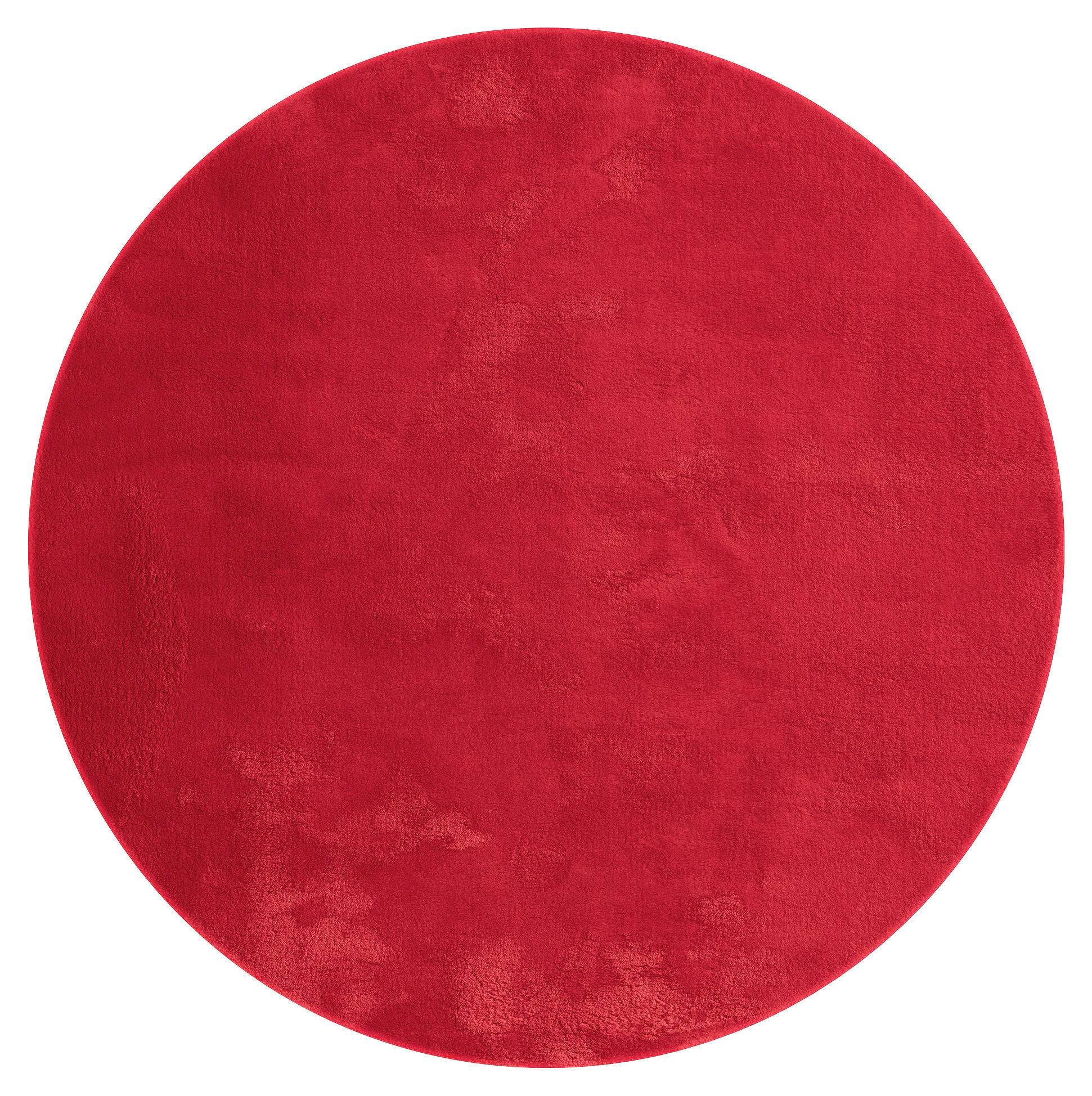 FELLTEPPICH 200 cm Loft Rot  - Rot, KONVENTIONELL, Textil (200cm)