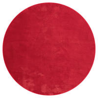 FELLTEPPICH 200 cm Loft Rot  - Rot, KONVENTIONELL, Textil (200cm)