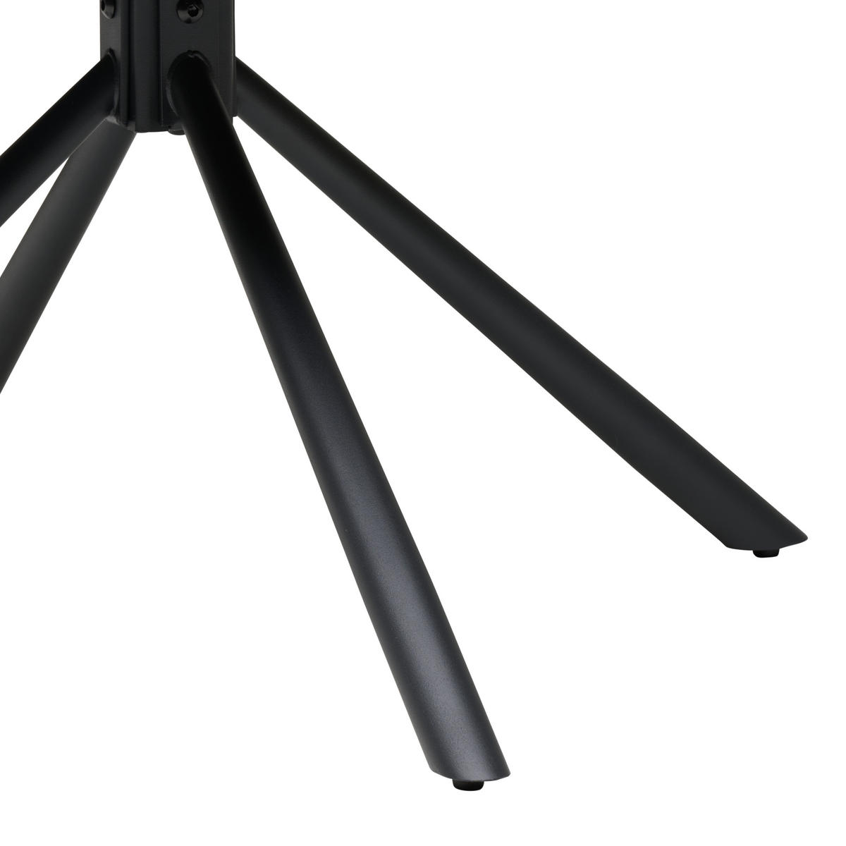 ARMLEHNSTUHL  Sitzfläche 180° drehbar Webstoff  - Beige/Schwarz, MODERN, Textil/Metall (57/95/65cm) - MID.YOU