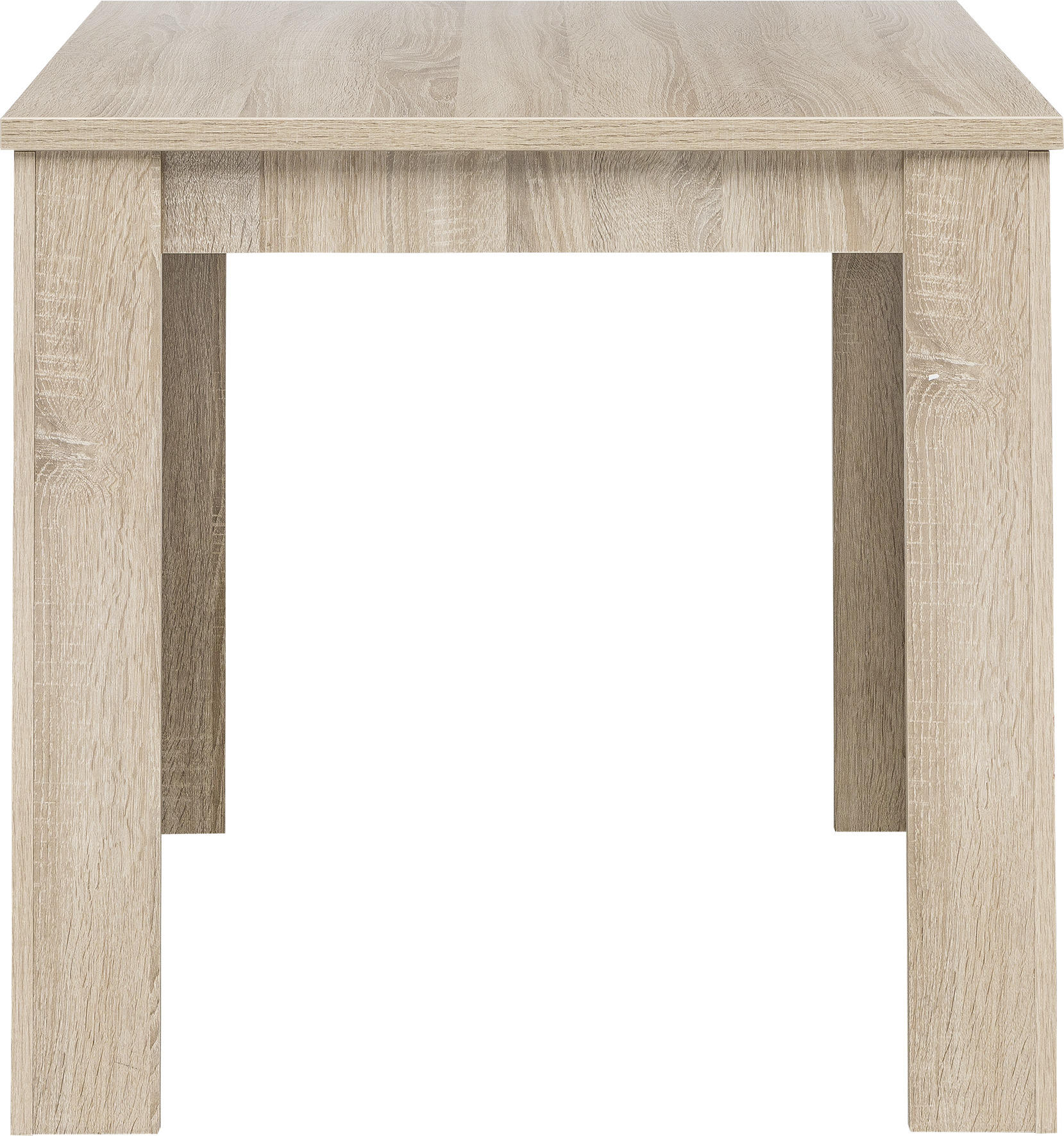 JÍDELNÍ STŮL, Sonoma dub, 80/75/80 cm - Sonoma dub, Basics, kompozitní dřevo (80/75/80cm) - Carryhome