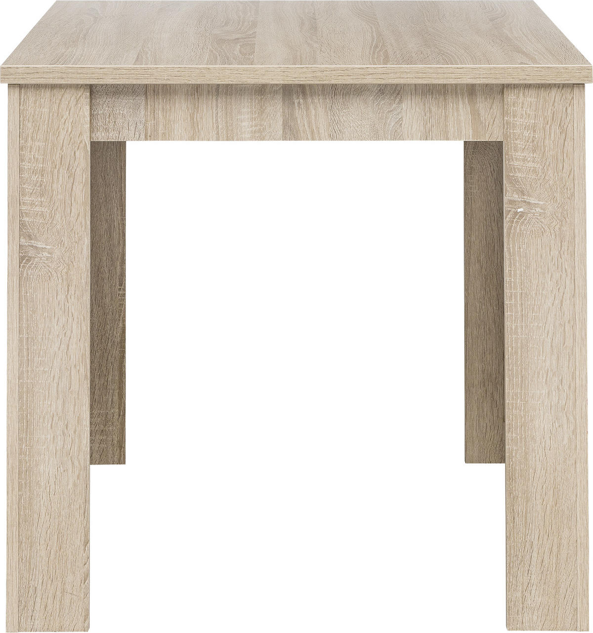 JÍDELNÍ STŮL, Sonoma dub, 80/75/80 cm - Sonoma dub, Basics, kompozitní dřevo (80/75/80cm) - Carryhome