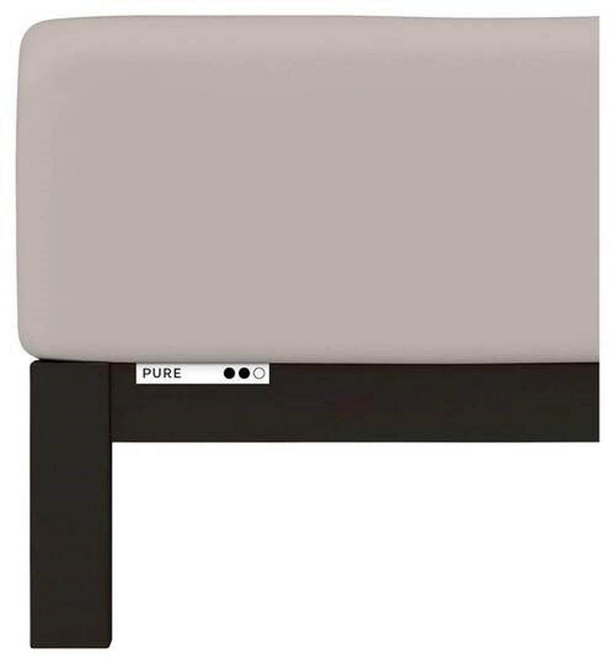 BOXSPRING-SPANNLEINTUCH 120-130/200-220 cm Jersey  - Sandfarben, Basics, Textil (120-130/200-220cm) - Schlafgut